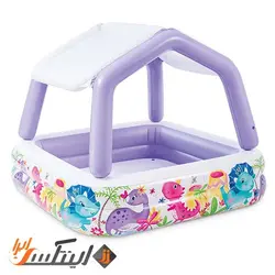 استخر بادی سایبان دار بنفش اینتکس