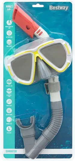اسنورکل شنا مدل Easy-Flow sport طوسی