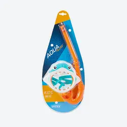 اسنورکل و ماسک شنا کودک طرح کوسه