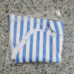 بالش بادی گردنی دو طرفه آبی