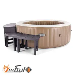 نیمکت جکوزی بادی چهار عددی بلند و متوسط