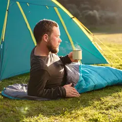 کیسه خواب 7- درجه Hiberhide 10 آبی بست وی