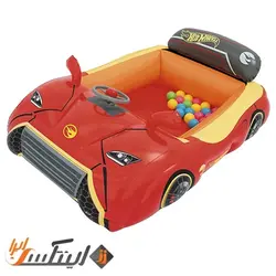 استخر توپ بادی کودک مدل ماشین مسابقه