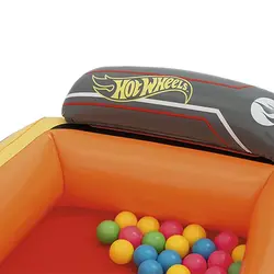 استخر توپ بادی کودک مدل ماشین مسابقه