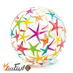 توپ بادی کودک طرح ستاره دریایی intex 59050