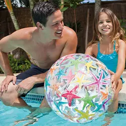 توپ بادی کودک طرح ستاره دریایی intex 59050