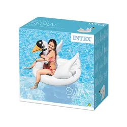 شناور بادی روی آب کودک طرح قو intex 57557