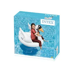 شناور بادی روی آب کودک طرح قو intex 57557