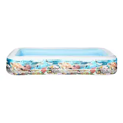 استخر بادی خانوادگی مدل آکواریومی intex 58485