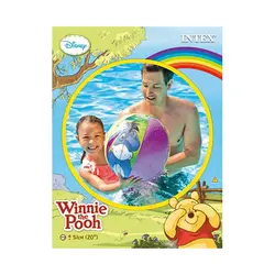 توپ بادی کودک طرح پو intex 58025