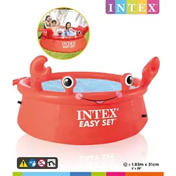 استخر ایزی ست کودک طرح خرچنگ intex 26100