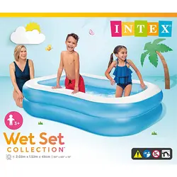 استخر بادی بزرگ مستطیلی اینتکس intex 57180