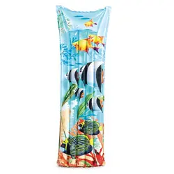 تشک بادی روی آب طرحدار یک نفره Intex 59720