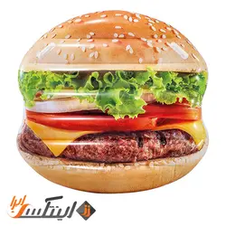 تشک بادی روی آب طرح همبرگر Intex 58780