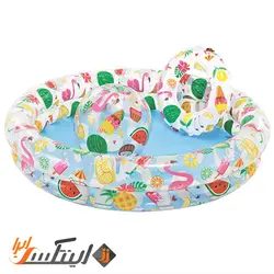 استخر بادی توپ و حلقه استوایی intex 59460