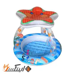 استخر بادی سایبان دار طرح ستاره intex 57428