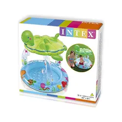استخر بادی سایبان دار طرح لاکپشت intex 57119