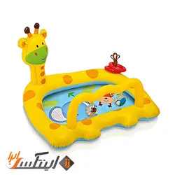 استخر بادی کودک طرح زرافه intex 57105