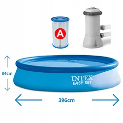 استخر ایزی ست 84*396 اینتکس intex 28142