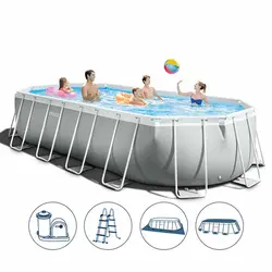 استخر پیش ساخته بیضی 305*610 اینتکس intex 26798
