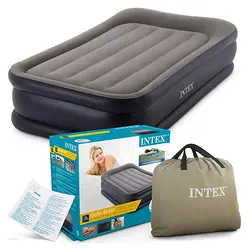 تخت بادی یک نفره بالش دار intex 64132