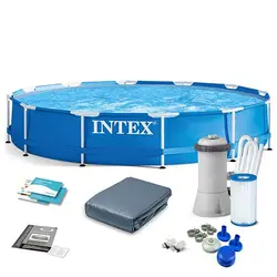 استخر پیش ساخته اینتکس با پمپ تصفیه Intex 28212