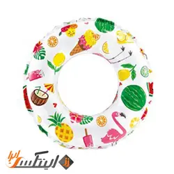 حلقه شنا بادی با طرح هاوایی Intex 59241