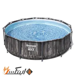 استخر پیش ساخته بست وی گرد مدل چوبی