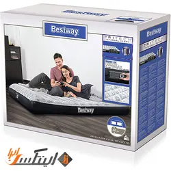 تشک بادی دو نفره بست وی با پمپ باد برقی