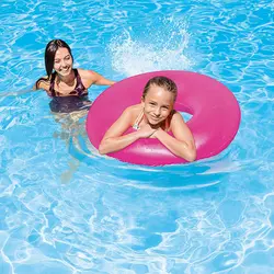 حلقه شنا بادی بزرگ صورتی Intex 59262