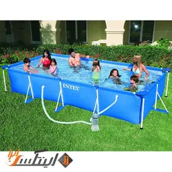 استخر پیش ساخته اینتکس 2.2*4.5 با پمپ تصفیه