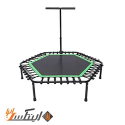 ترامپولین جامپینگ ورزشی دستگیره دار