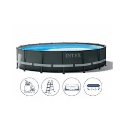 استخر پیش ساخته گرد 122*610 اینتکس