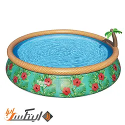 استخر ایزی ست پیش ساخته گلدار بست وی