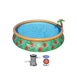 استخر ایزی ست پیش ساخته گلدار بست وی