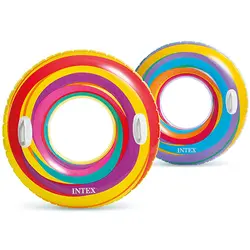 حلقه شنا بادی دستگیره دار جدید Intex 59256