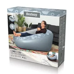 مبل بادی یک نفره بزرگسال با تکیه گاه طبی Bestway 75096