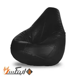 مبل شنی پشتی بلند با رویه چرم