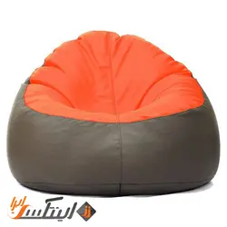 مبل شنی گرد دو رنگ