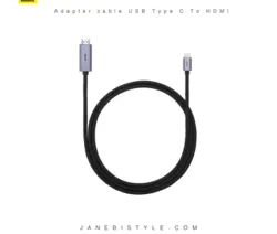 کابل HDMI به تایپ سی بیسوس Baseus High Definition Series adapter cable USB Type C To HDMI WKGQ010001