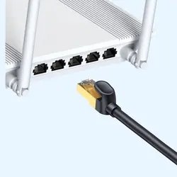 کابل شبکه کت هفت بیسوس 10 متری Baseus cat7 High Speed RJ45 Network Cable WKJS010701