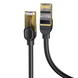 کابل شبکه کت هفت بیسوس 10 متری Baseus cat7 High Speed RJ45 Network Cable WKJS010701