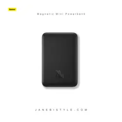 پاوربانک 20 وات مگسیف دار 10000mAh بیسوس Baseus Magnetic Mini Powerbank PPCX070002 with MagSafe 20W 10000mAh