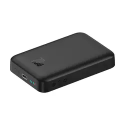 پاوربانک 20 وات مگسیف دار 10000mAh بیسوس Baseus Magnetic Mini Powerbank PPCX070002 with MagSafe 20W 10000mAh