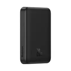 پاوربانک 20 وات مگسیف دار 10000mAh بیسوس Baseus Magnetic Mini Powerbank PPCX070002 with MagSafe 20W 10000mAh