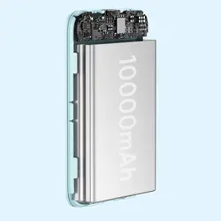 پاوربانک 20 وات مگسیف دار 10000mAh بیسوس Baseus Magnetic Mini Powerbank PPCX070002 with MagSafe 20W 10000mAh