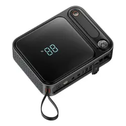 پاوربانک و جامپ استارتر خودرو 26800 میلی آمپر بیسوس Baseus Super Energy Ultra jump Starter & Powerbank for Car