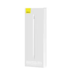 قلم طراحی و نوشتاری بیسوس با قابلیت شارژ وایرلس و کابل Baseus Smooth Writing 2 Series Dual Charging active stylus SXBC080102