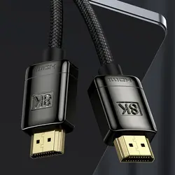 کابل اچ‌دی‌ام‌آی 1m 8k بیسوس Baseus HDMI 8K to HDMI 8K Cable WKGQ000001