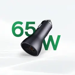 شارژر فندکی فست شارژ سه پورت 65 وات بیسوس Baseus Golden Contactor Pro car charger USB + 2 Type C 65W CGJP010013